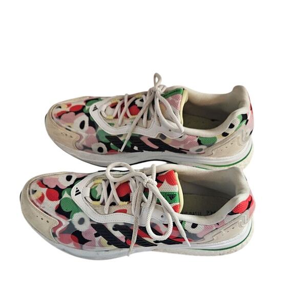 Marimekko x Adidas Poppy UltraBoost Women's Sneakers Size 10.5 Lace-up Floral - Picture 1 of 10